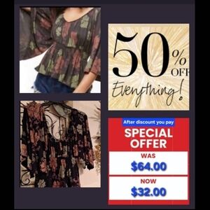 50% Off Listed Price You Pay Only $32.00 Bundle For Offer☆☆☆NWOT Size XS